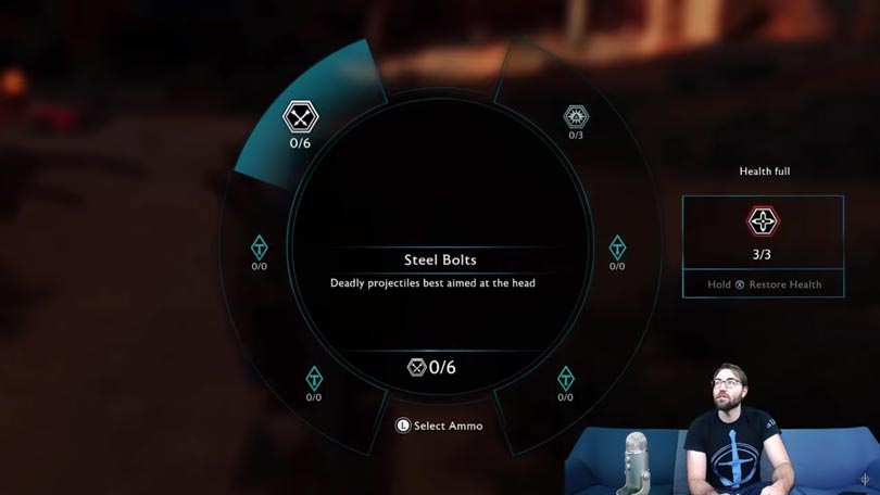Shadow of War Desolation of Mordor - New UI Wheel