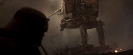 Solo A Star Wars Story Trailer Dissection - AT-ST in action