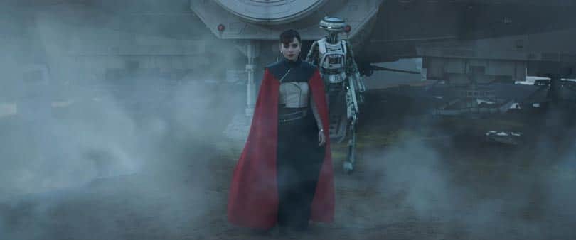 Solo A Star Wars Story Trailer Dissection - Qi'ra looking like an Imperial Officer