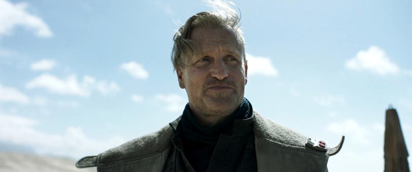 Solo A Star Wars Story Trailer Dissection - Woody Harrelson's character Tobias