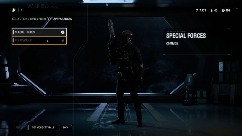 Star Wars Battlefront 2 Heroes and Villains Appearances - Iden Versio (1)