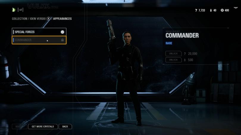 Star Wars Battlefront 2 Heroes and Villains Appearances - Iden Versio (2)