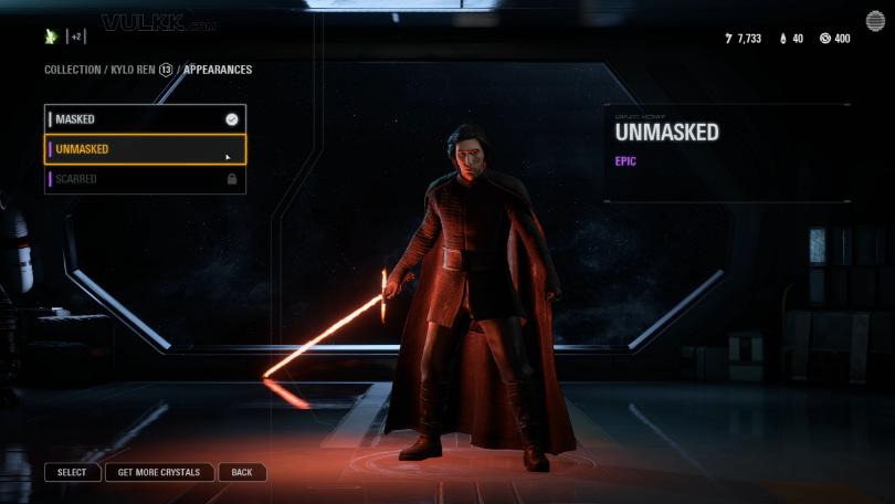 Star Wars Battlefront 2 Heroes and Villains Appearances - Kylo (2)