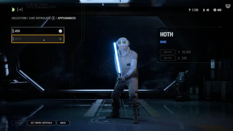 Star Wars Battlefront 2 Heroes and Villains Appearances - Luke (2)