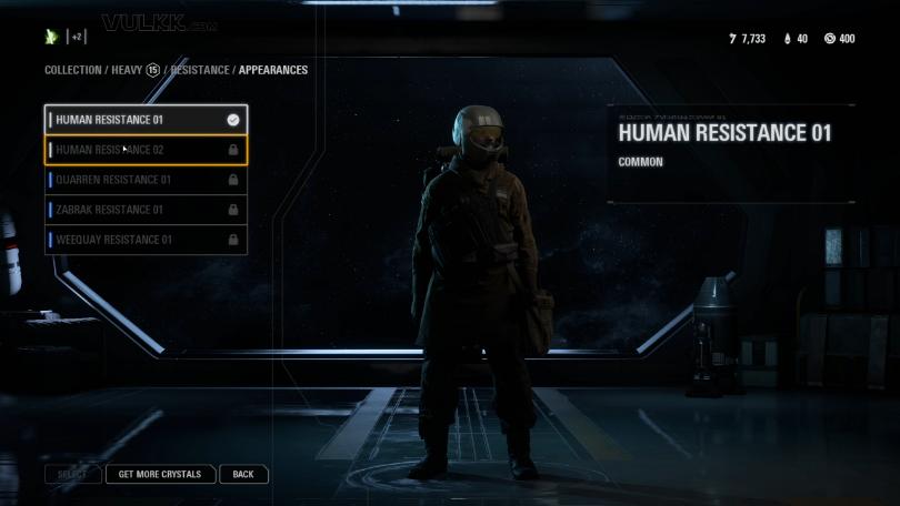 Star Wars Battlefront 2 Trooper Appearances - Heavy Trooper Resistance (1)