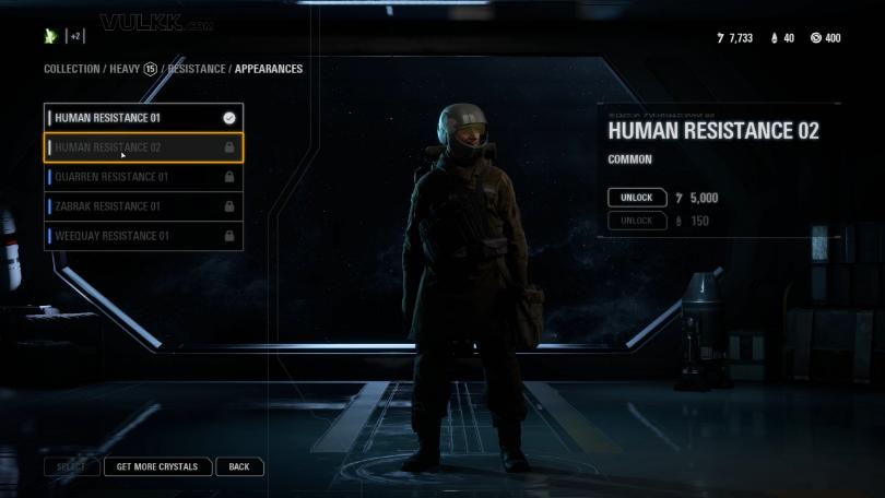 Star Wars Battlefront 2 Trooper Appearances - Heavy Trooper Resistance (2)