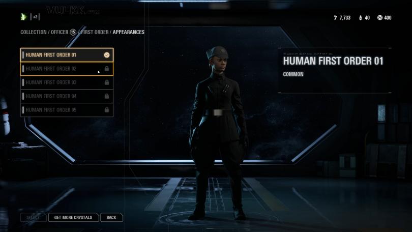 Star Wars Battlefront 2 Trooper Appearances - Officer First Order (1)