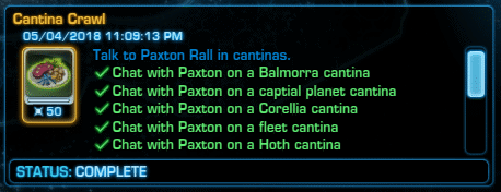 SWTOR Paxton Rall Achievement 2