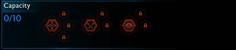 Capacity Skill Tree