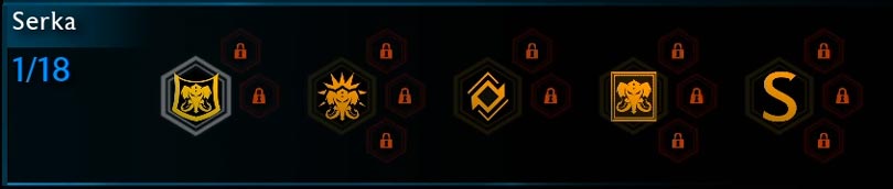 Serka Skill Tree