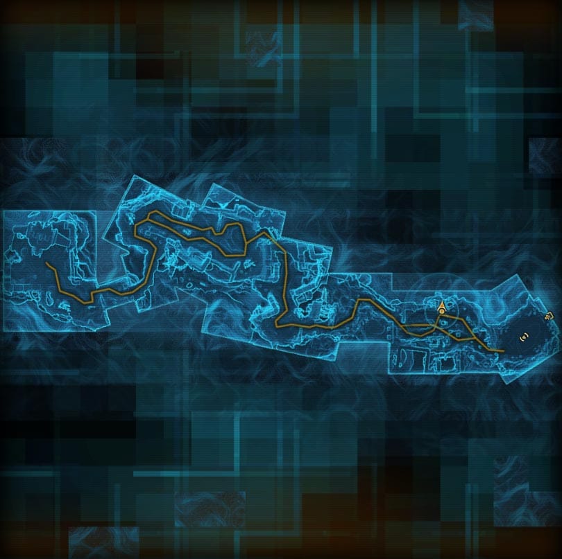 SWTOR 5.9 The Nathema Conspiracy Flashpoint - Bonus Mission Valkorion Treasure Chest Map 2