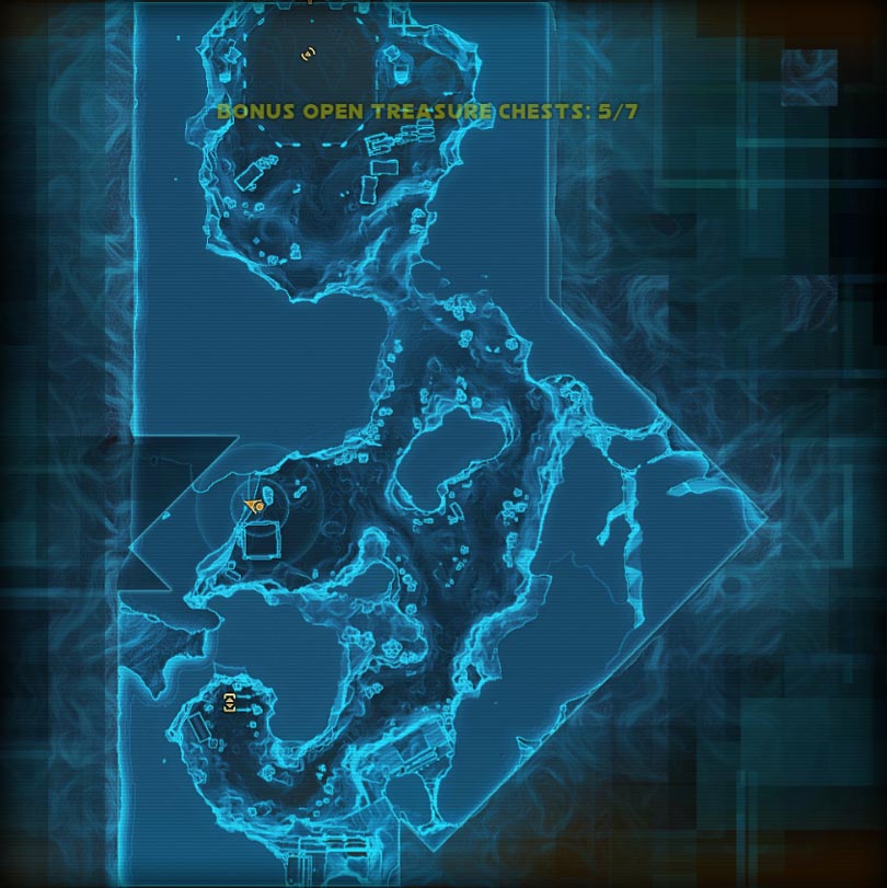 SWTOR 5.9 The Nathema Conspiracy Flashpoint - Bonus Mission Valkorion Treasure Chest Map 5