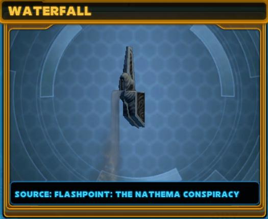 SWTOR 5.9 The Nathema Conspiracy Flashpoint - Decorations - Waterfall