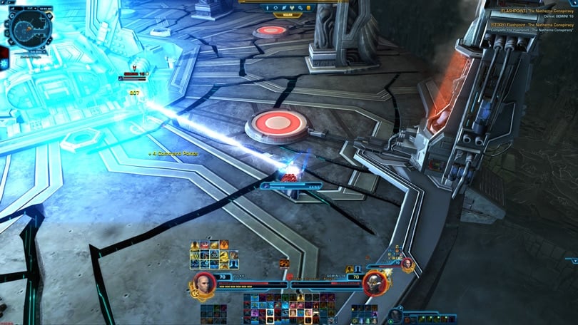 SWTOR 5.9 The Nathema Conspiracy Flashpoint Guide - Gemini 16 - Disintegrate Attack