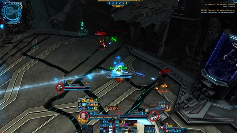 SWTOR 5.9 The Nathema Conspiracy Flashpoint Guide - Gemini 16 - Phase One Adds