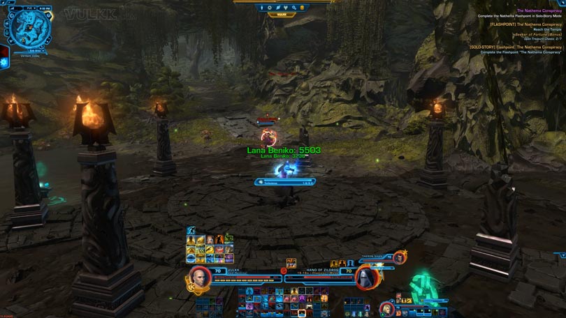 SWTOR 5.9 The Nathema Conspiracy Flashpoint Guide - Hands of Zildrog (Bonus) - Turbulence Attack