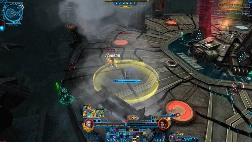 SWTOR 5.9 The Nathema Conspiracy Flashpoint Guide - Vinn Atrius - Surging Strike