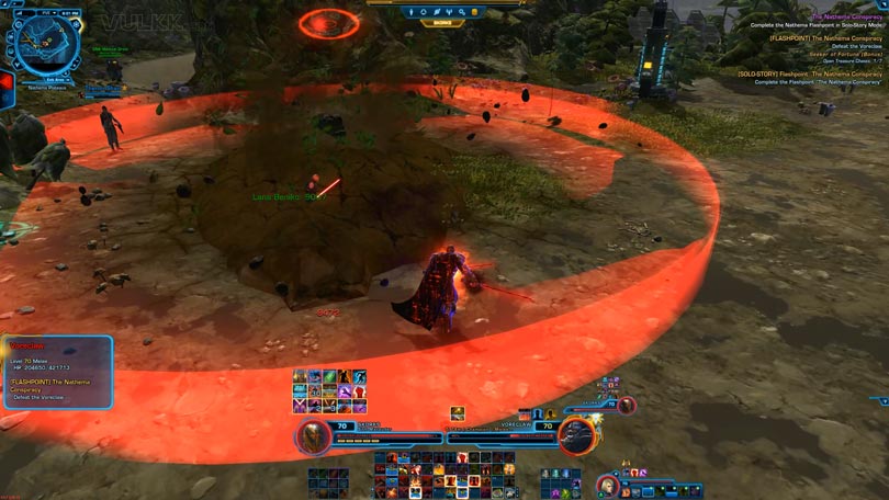 SWTOR 5.9 The Nathema Conspiracy Flashpoint Guide - Voreclaw - Burrow Phase