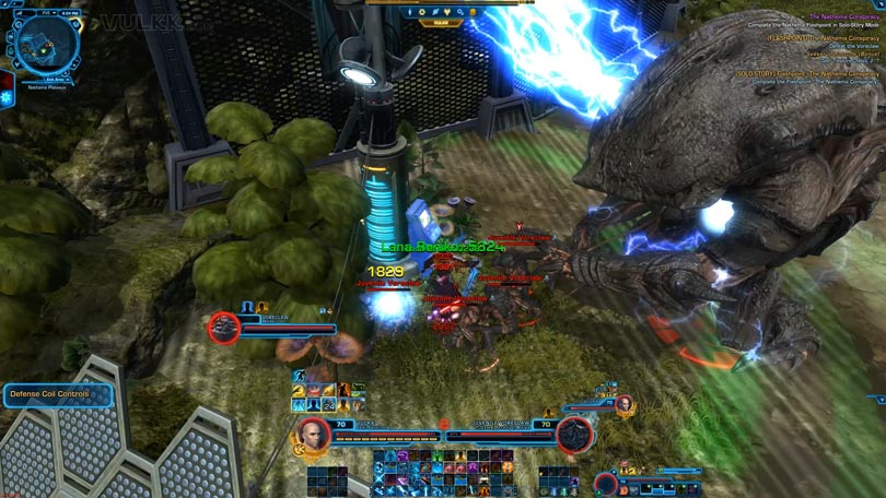 SWTOR 5.9 The Nathema Conspiracy Flashpoint Guide - Voreclaw - Stun Pylon Mechanic