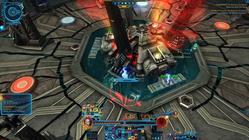 SWTOR 5.9 The Nathema Conspiracy Flashpoint Guide - Zildrog DPS Race
