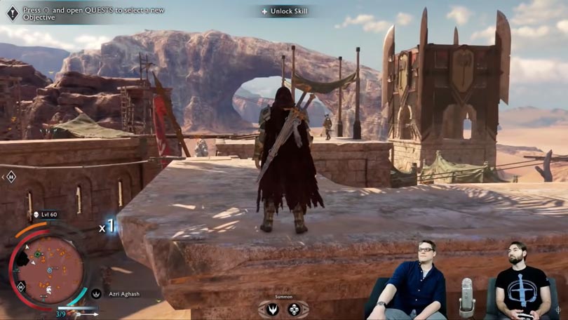 Shadow of War Desolatoin of Mordor DLC - Talion in Lithlad