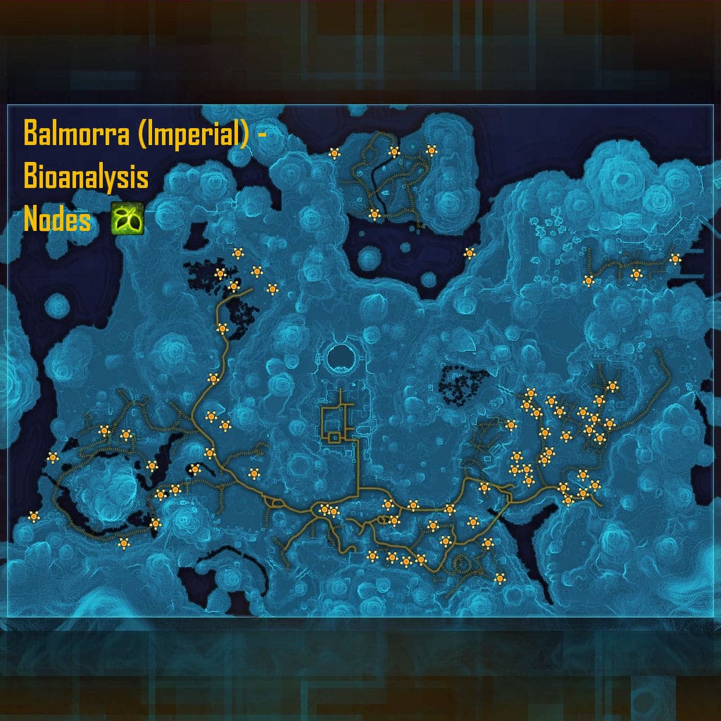 Bioanalysis Gathering Nodes on Balmorra (Imperial)