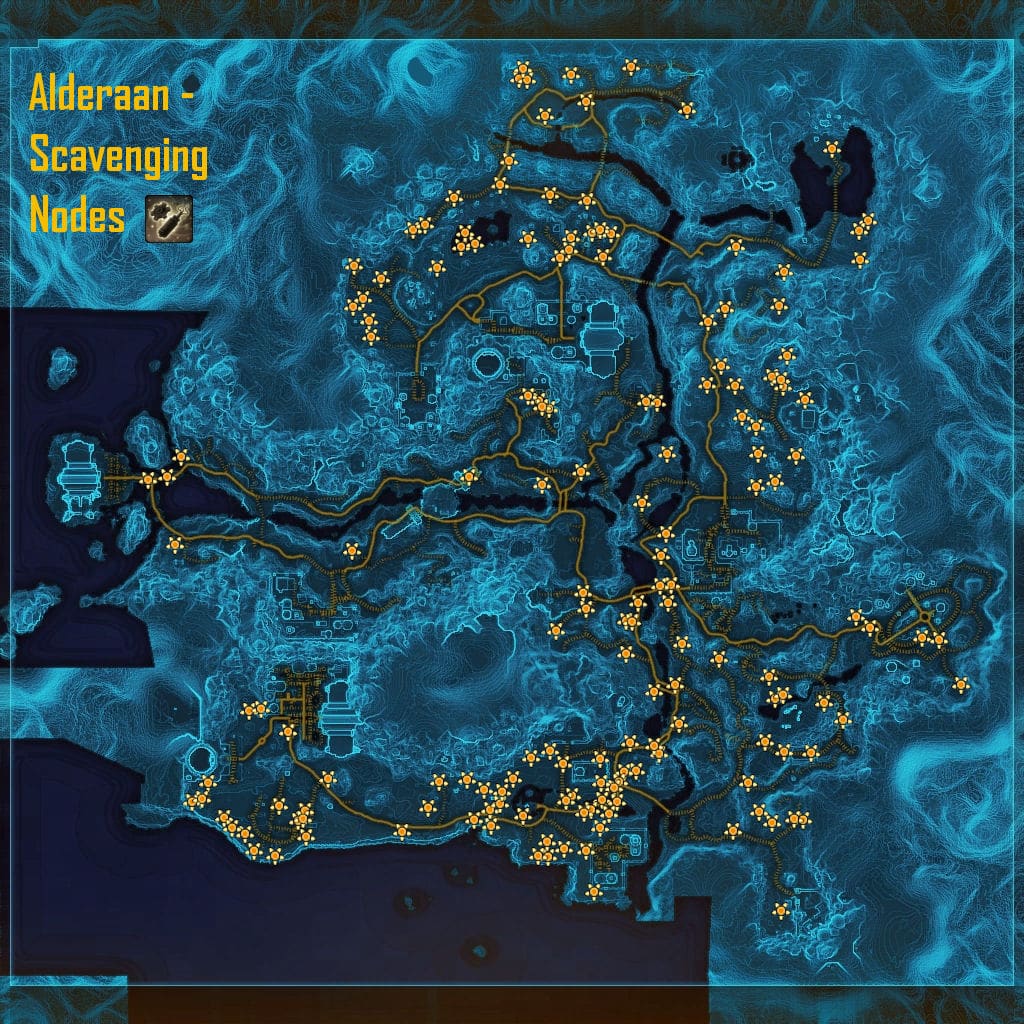 Scavenging Gathering Nodes on Alderaan