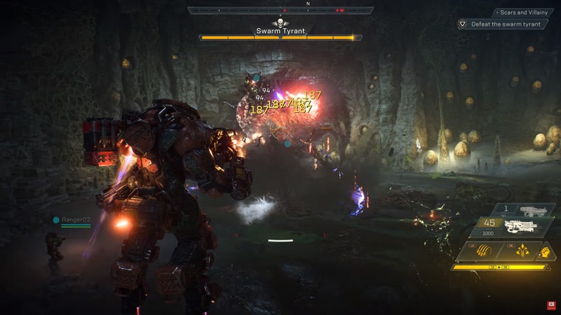 Anthem Gameplay Demo Dissected Frame by Frame - The Swarm Tyrant
