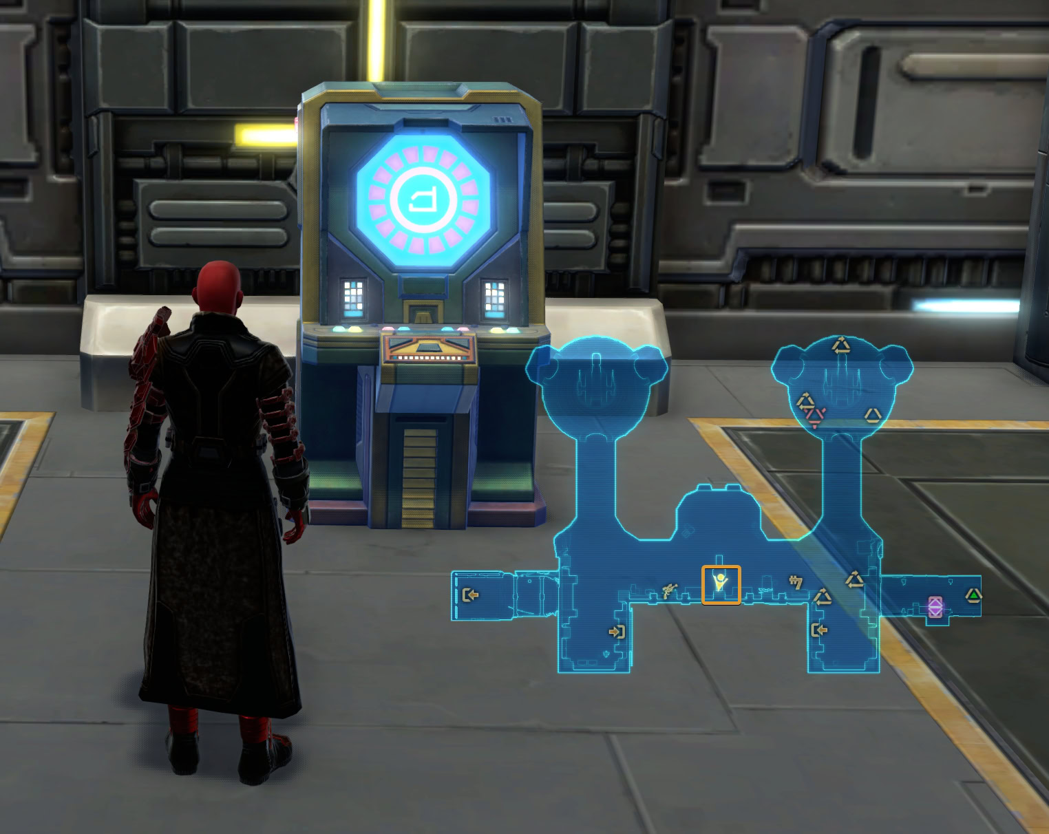 SWTOR PTS Level Booster Terminal