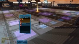 SWTOR Rishi Stronghold Sky Deck Arena Layout - Arena Mode