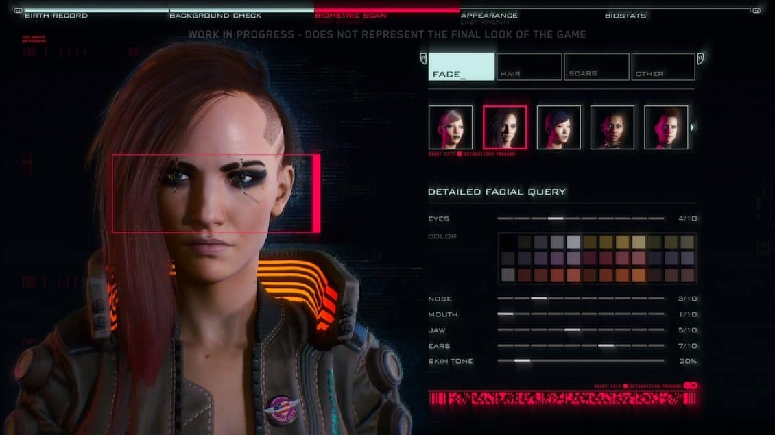 Biometric Scan