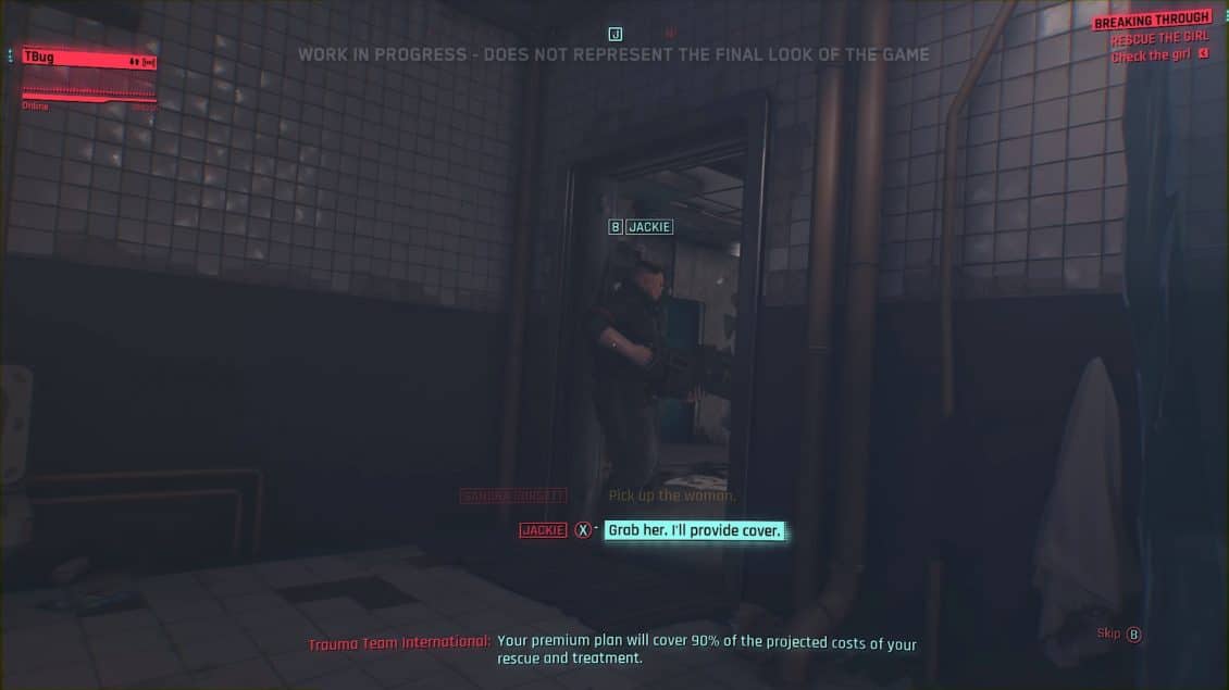 Conversation system and Dialogue options