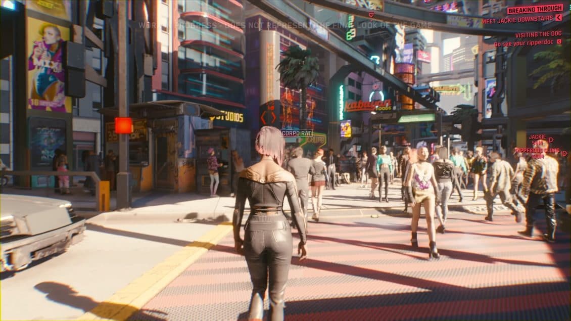 Night City is a living and breathing city