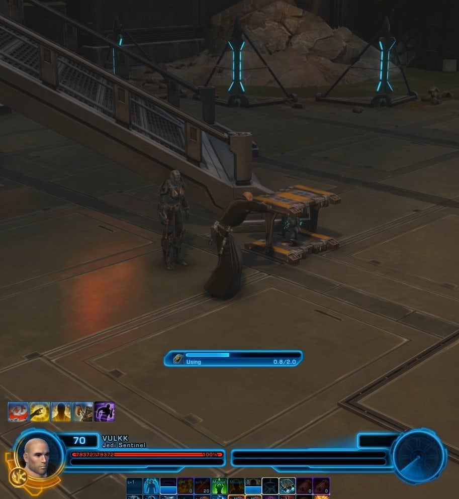 SWTOR Rishi Stronghold Secret Achievement Not so Speedy - Capture the Beast