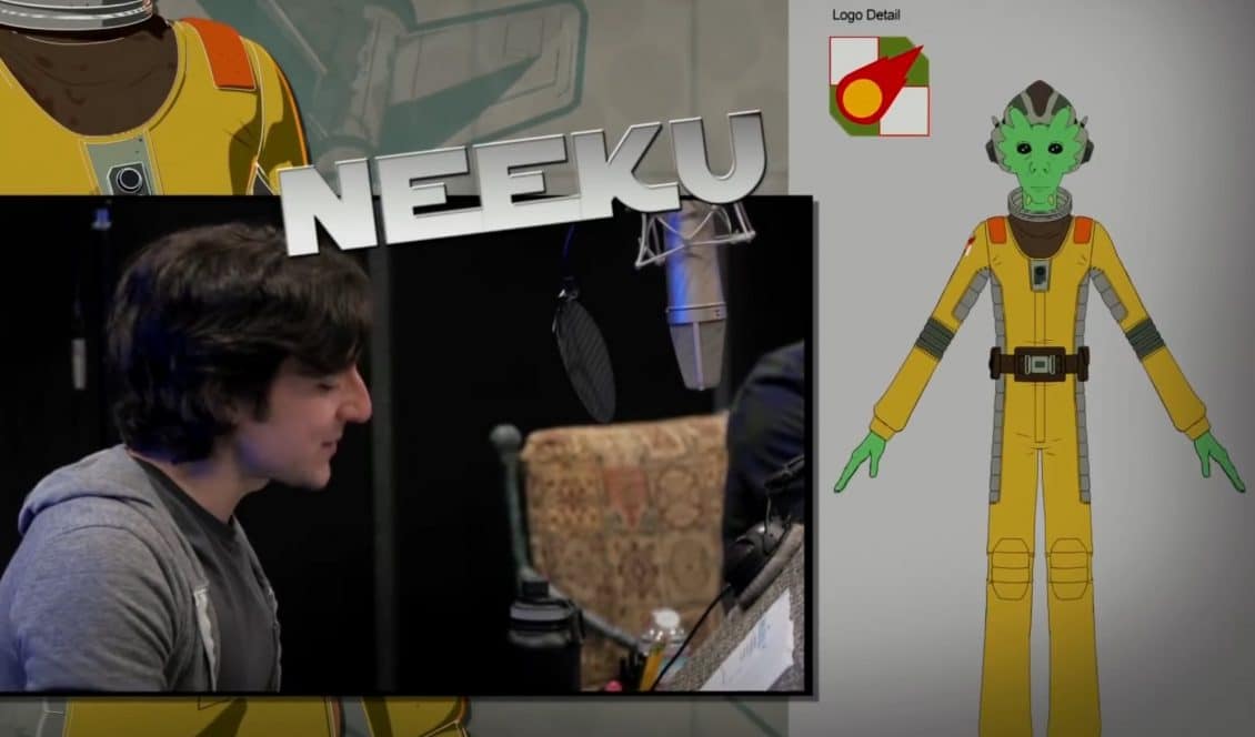 Star Wars Resistance Team Fireball - Neeku