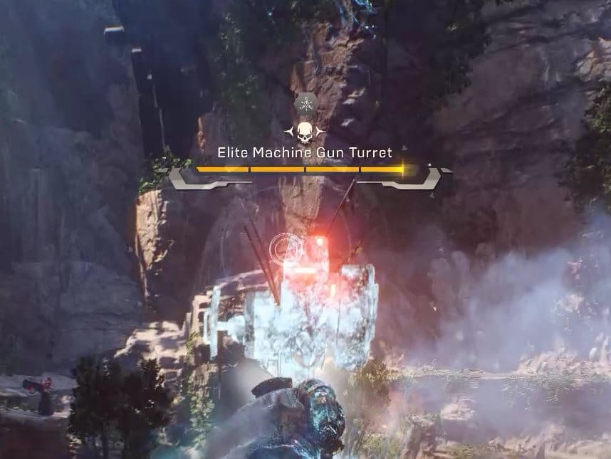 Anthem Elemental Abilities - Freeze effect on a primed target