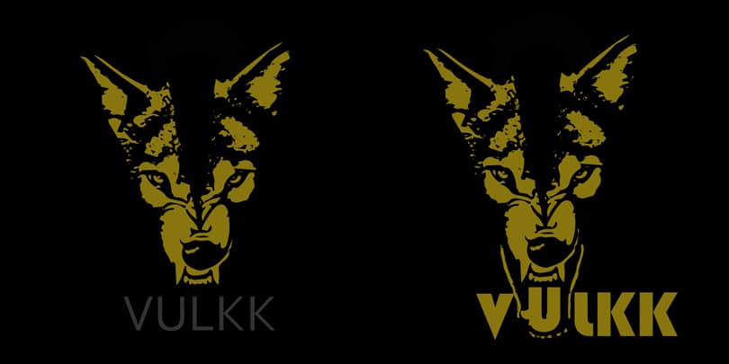 Vulkk Logo Getting Closer