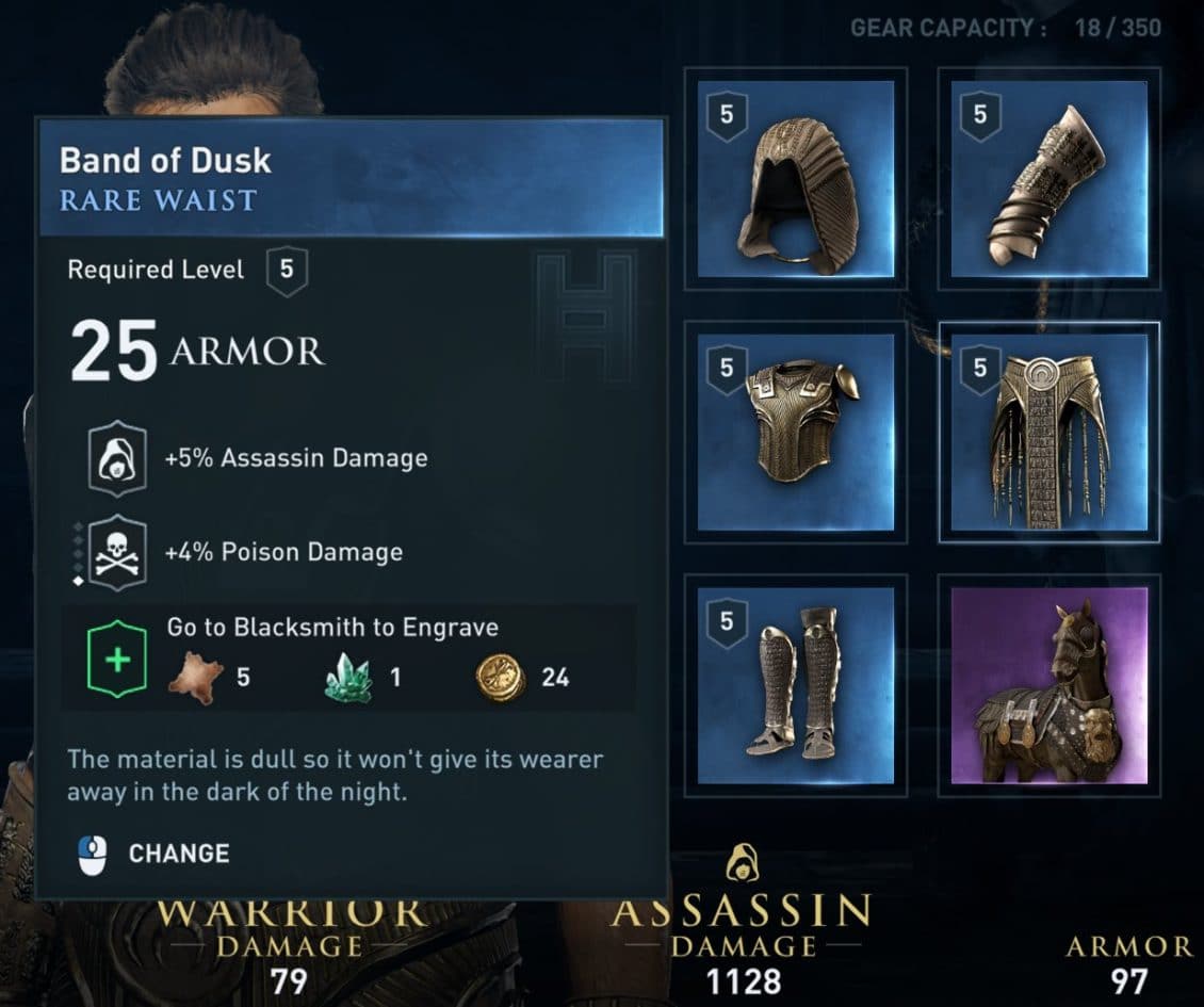Assassin's Creed Odyssey Herald of Dusk Gear Pack (3)