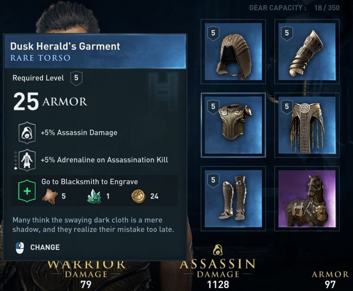 Assassin's Creed Odyssey Herald of Dusk Gear Pack (4)