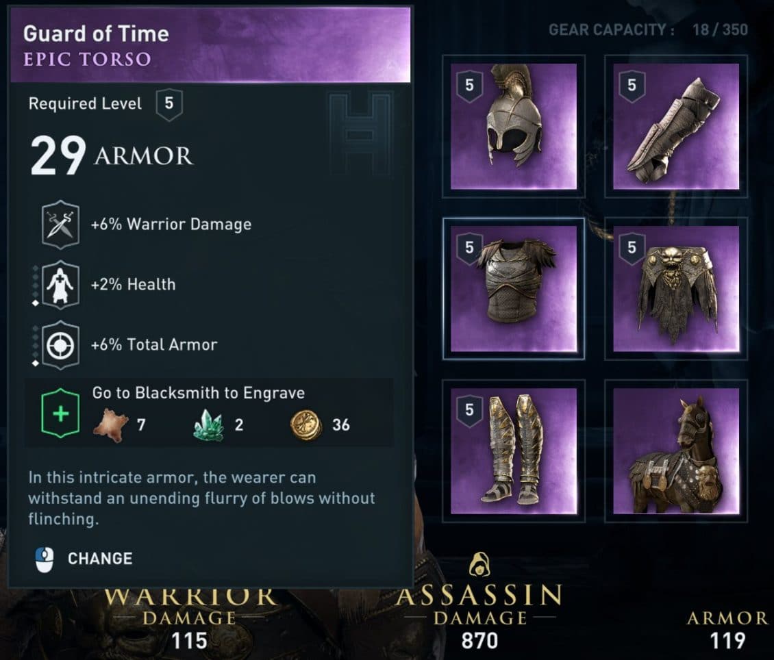 Assassin's Creed Odyssey Kronos Gear Pack (4)