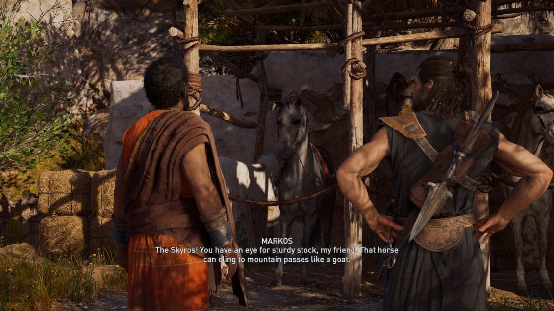 Assassin's Creed Odyssey - Which Starter Mount to Get - Skyros