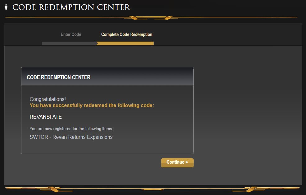 How to get SWTOR Shadow of Revan for free 2