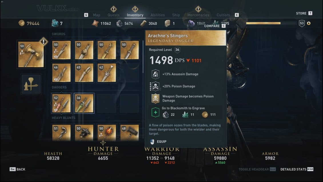 ARACHNE'S STINGERS
