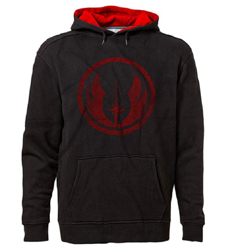 BSW Men's Star Wars Jedi Order Vintage Style Logo Premium Hoodie