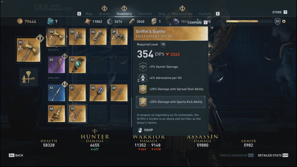 GRIFFIN'S SCYTHE