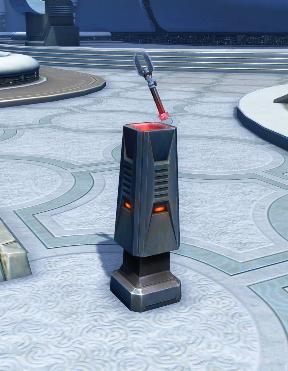 SWTOR 7th Anniversary Rewards - Weapon Display - Darth Malgus