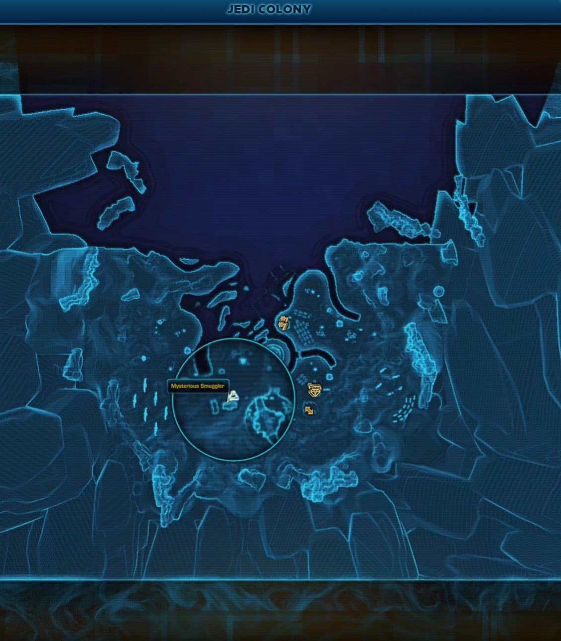 SWTOR Ossus Mysterious Smuggler Location (Republic)