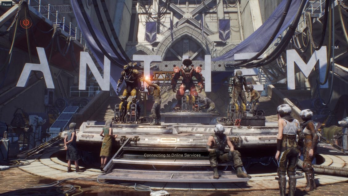 Getting infinite loading screen in the Anthem Demo