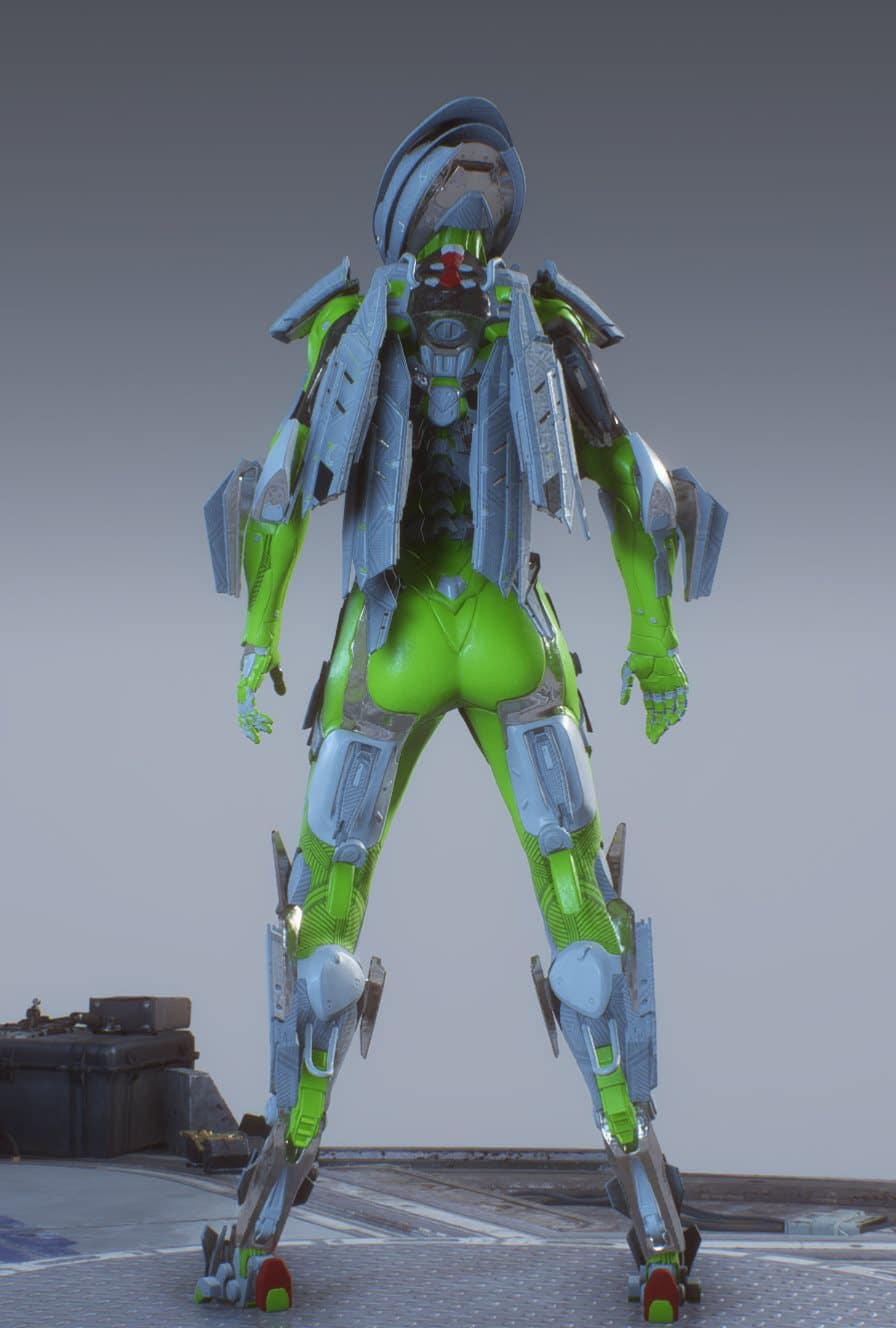 Anthem Legion of Dawn Armor Set - Interceptor Back
