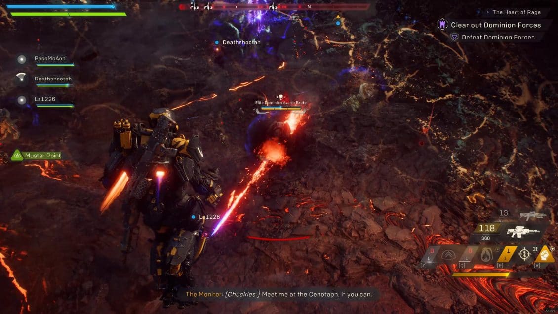 Anthem The Heart of Rage Stronghold Guide - First Encounter